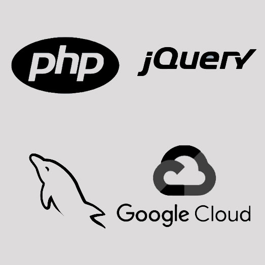 Aplicaciones Web: PHP, MySQL, Jquery, HTML, Google cloud
